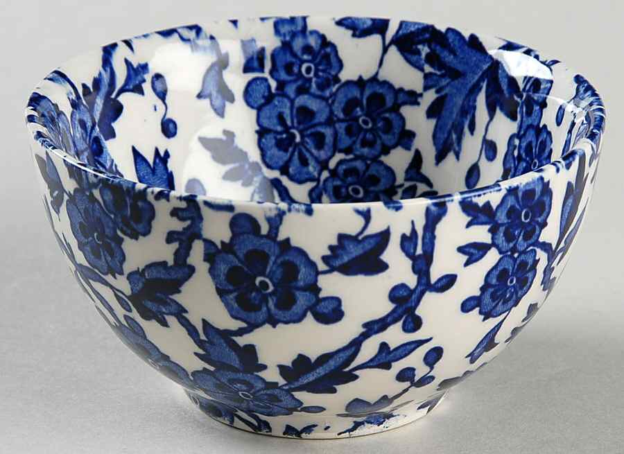 Arden Blue Mini Open Sugar Bowl by Burgess & Leigh-1