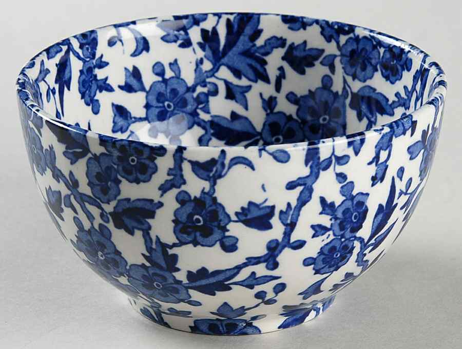 Arden Blue Open Sugar Bowl by Burgess & Leigh-1