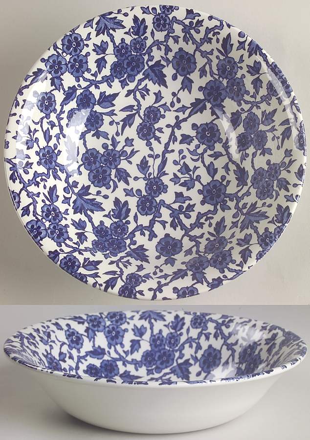 Arden Blue Coupe Soup Bowl by Burgess & Leigh-1