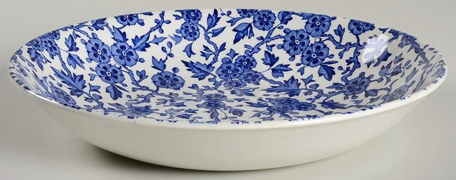 Arden Blue 9" Individual Pasta Bowl by Burgess & Leigh-1