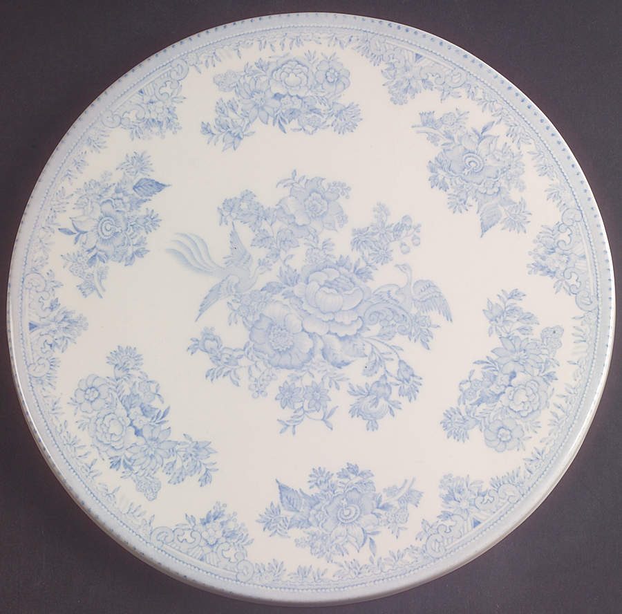 Asiatic Pheasants Blue Cheese Trivet by Burgess & Leigh-1