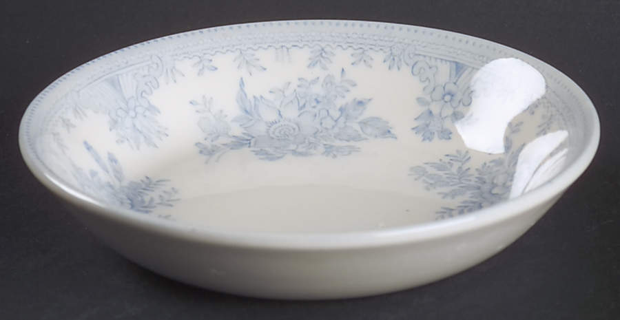 Asiatic Pheasants Blue Fruit/Dessert (Sauce) Bowl by Burgess & Leigh-1