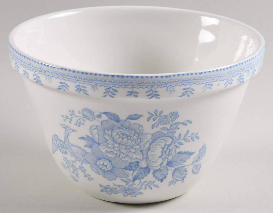 Asiatic Pheasants Blue 5" Pudding Bowl by Burgess & Leigh-1