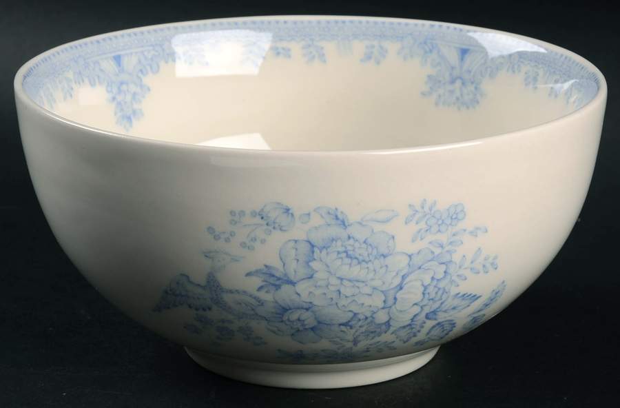 Asiatic Pheasants Blue 5" Chinese Bowl by Burgess & Leigh-1