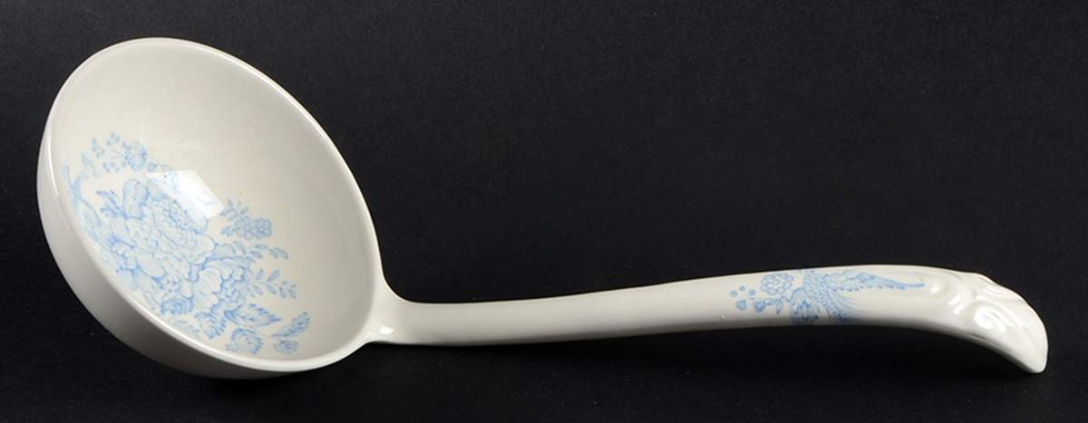 Asiatic Pheasants Blue Tureen Ladle by Burgess & Leigh-1