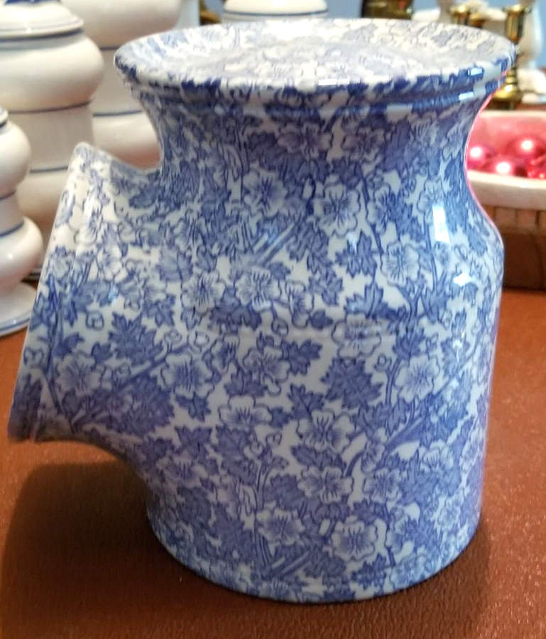 Burgess Chintz Salt Pig by Burgess & Leigh-1