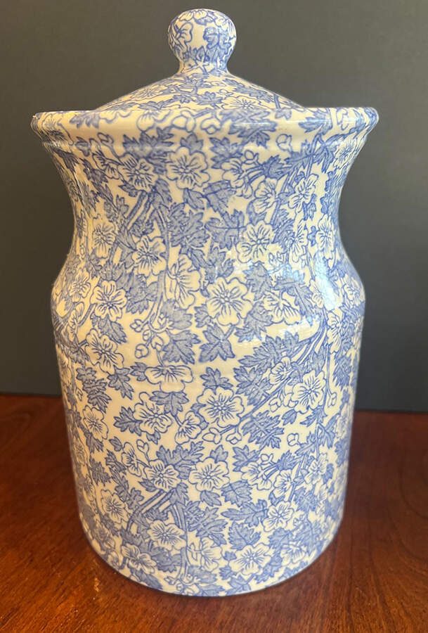 Burgess Chintz 8" Storage Jar & Lid by Burgess & Leigh-1