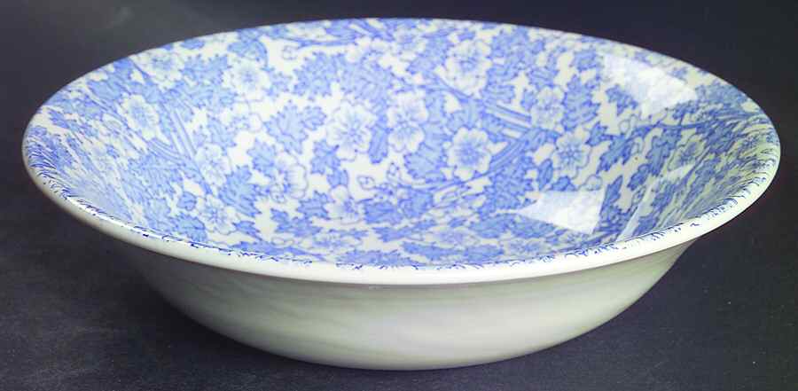 Burgess Chintz Coupe Soup Bowl by Burgess & Leigh-1
