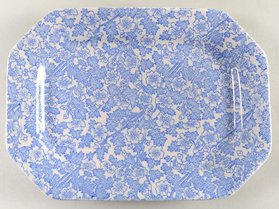 Burgess Chintz 10" Oval Serving Platter by Burgess & Leigh-1