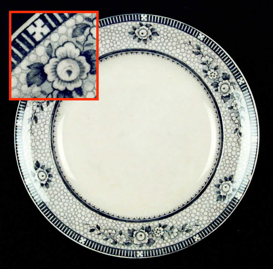 BUL6 Salad Plate by Burgess & Leigh-1