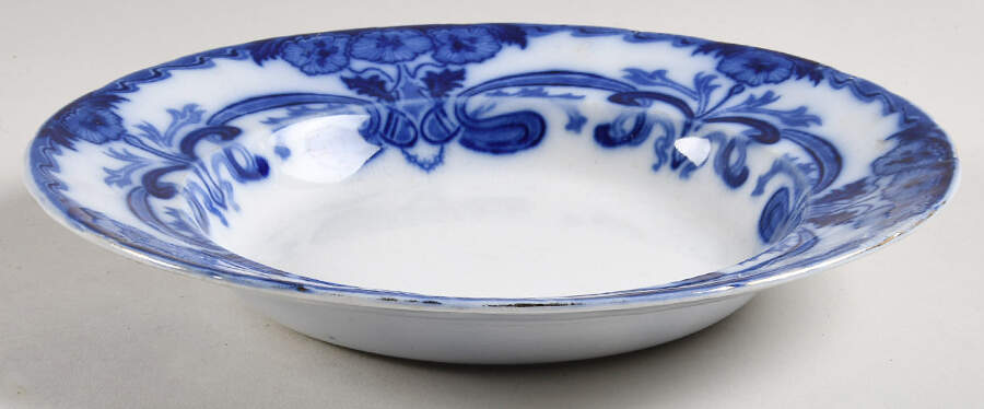 Burleigh Rim Soup Bowl by Burgess & Leigh-1