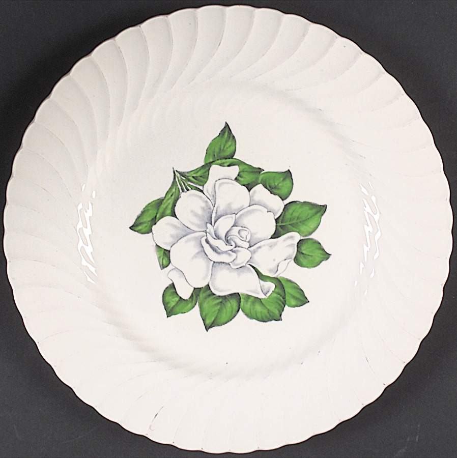 Gardenia Dinner Plate by Burgess & Leigh-1