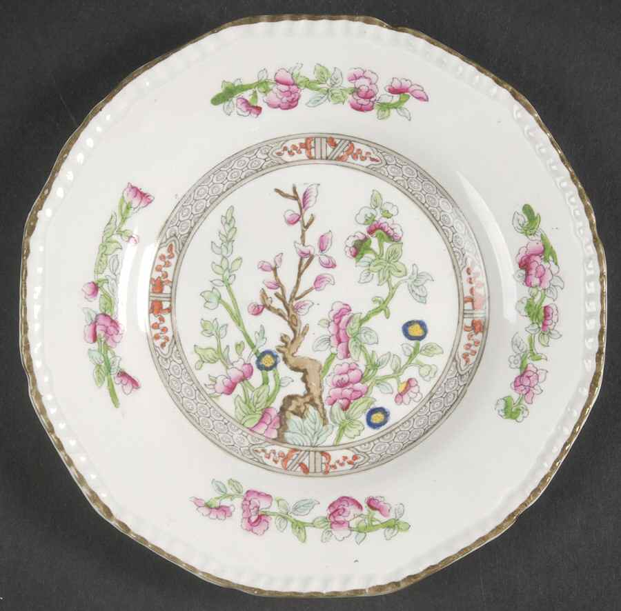 Indian Tree Bread & Butter Plate by Burgess & Leigh-1
