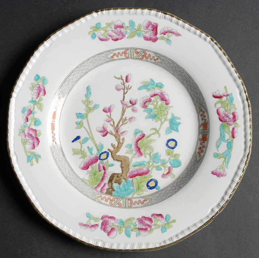 Indian Tree Luncheon Plate by Burgess & Leigh-1