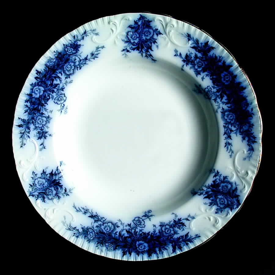 Mabelle Large Rim Soup Bowl by Burgess & Leigh-1