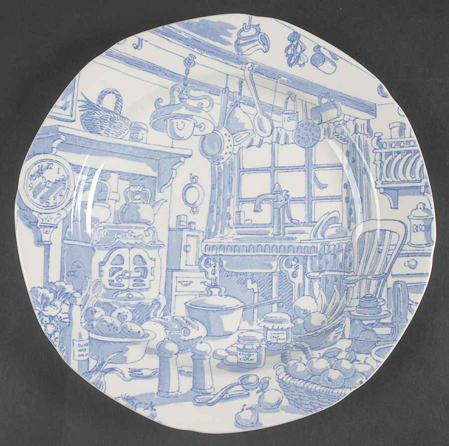 Mathilda's Kitchen Dinner Plate by Burgess & Leigh-1
