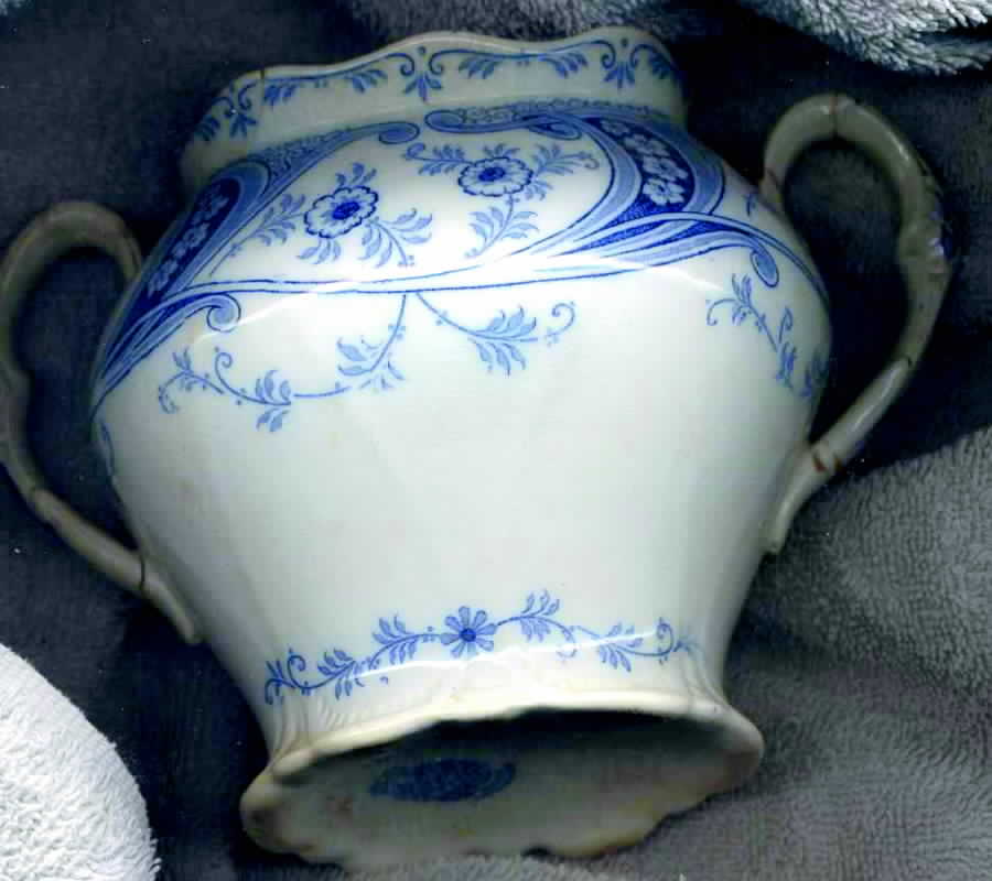 Richmond Sugar Bowl No Lid by Burgess & Leigh-1