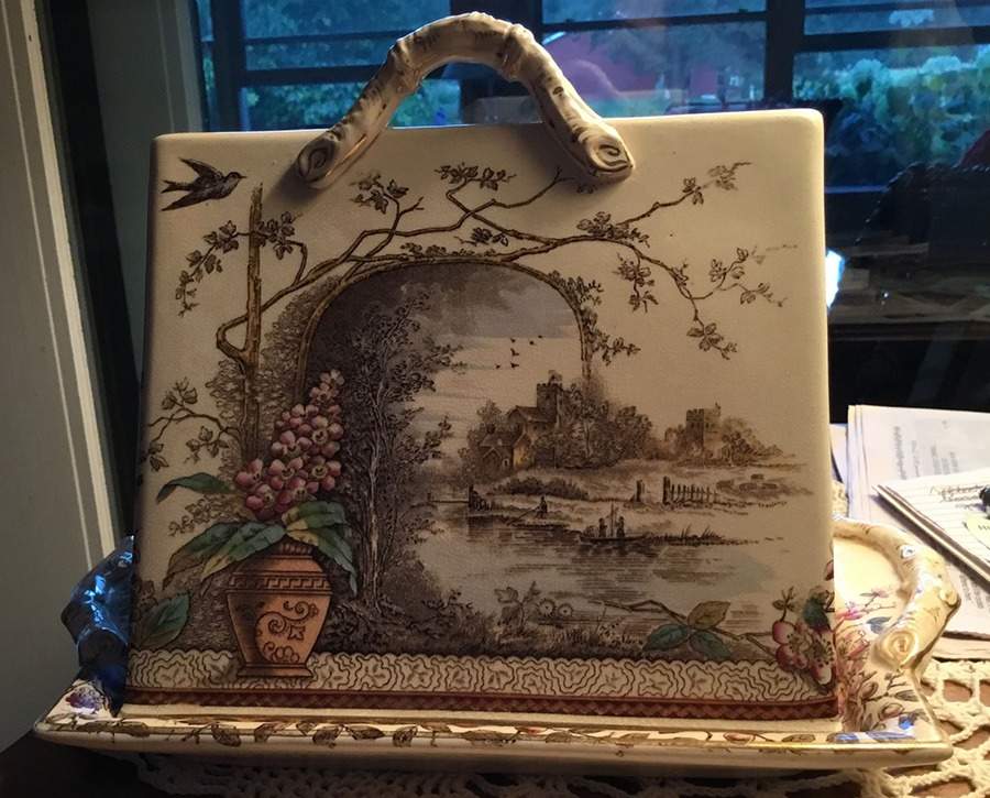 Rustic Cheese Dish by Burgess & Leigh-1