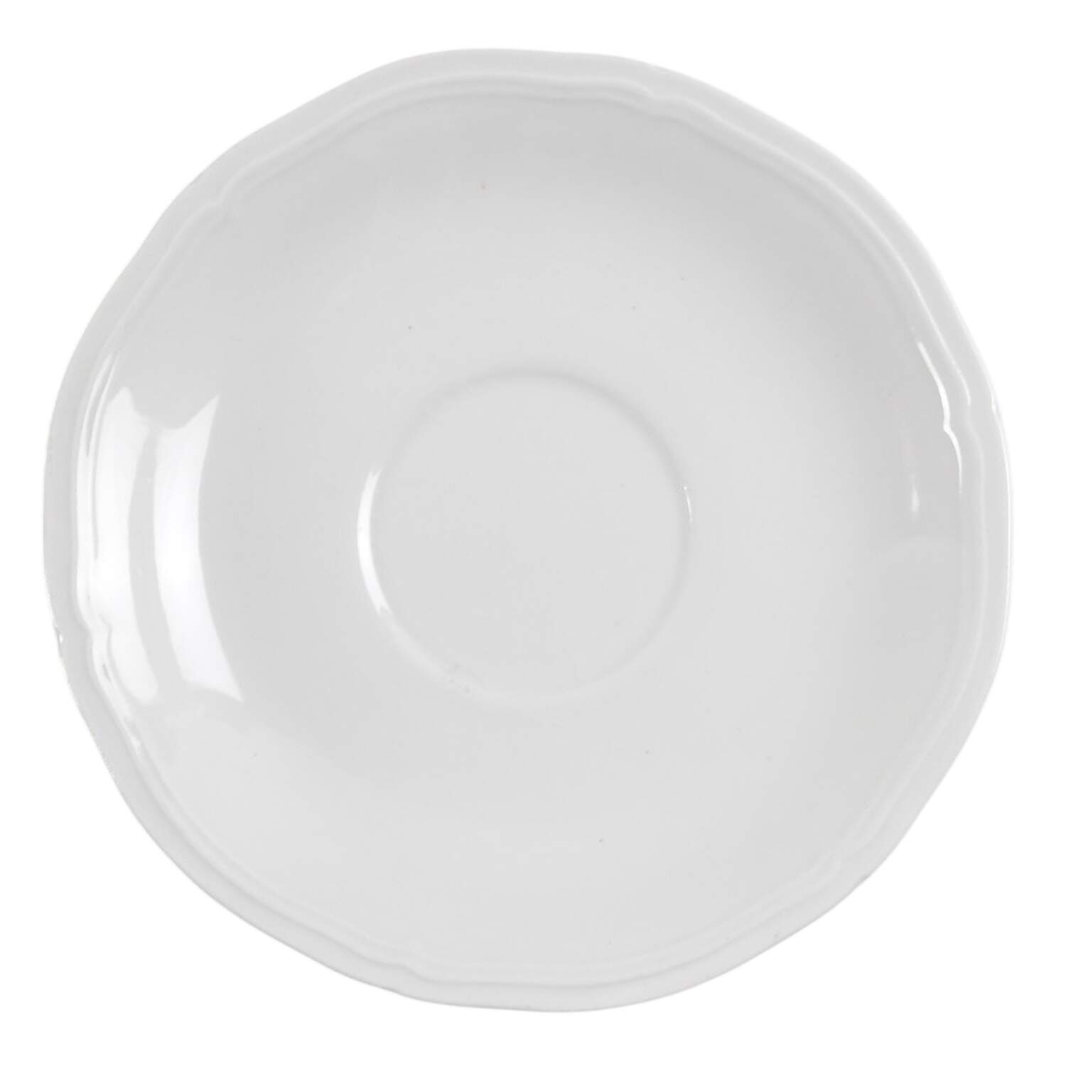 Terrace White Saucer by Burgess & Leigh-1