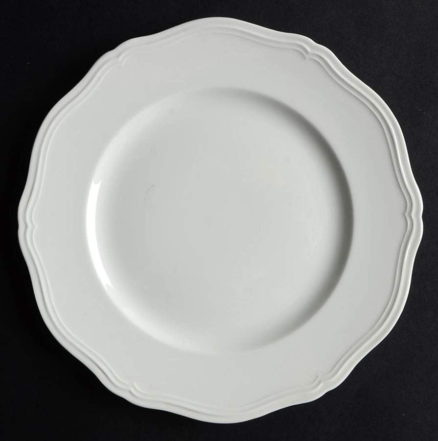 Terrace White Salad Plate by Burgess & Leigh-1