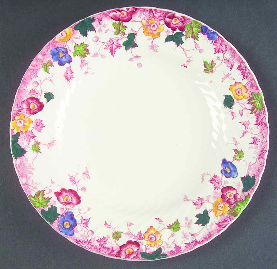 Vermont (Multicolor) Bread & Butter Plate by Burgess & Leigh-1