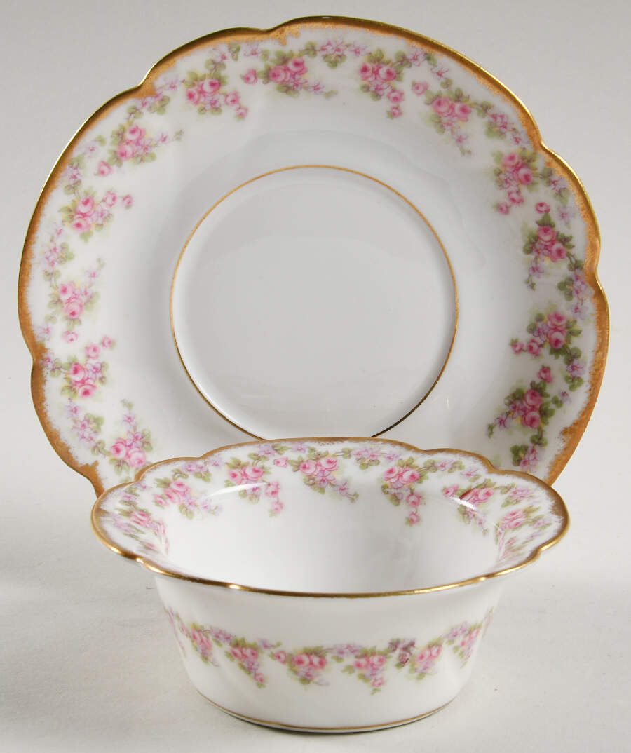 Bridal Wreath Ramekin & Saucer Set by Bawo & Dotter-1