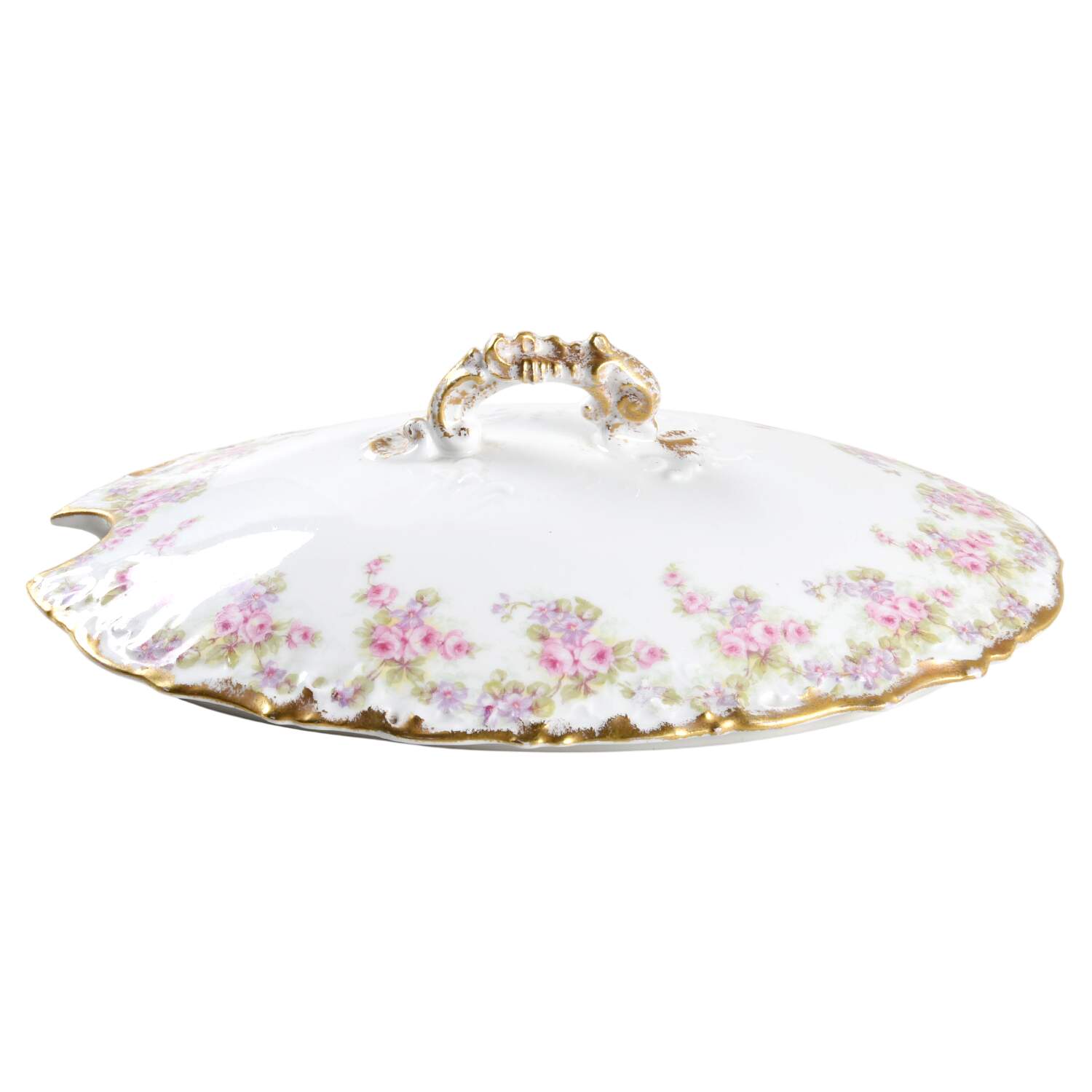 Bridal Wreath Lid for Tureen by Bawo & Dotter-1