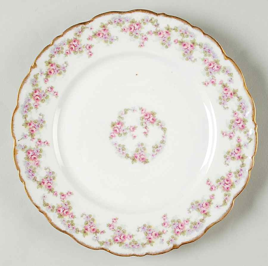 Bridal Wreath Luncheon Plate by Bawo & Dotter-1
