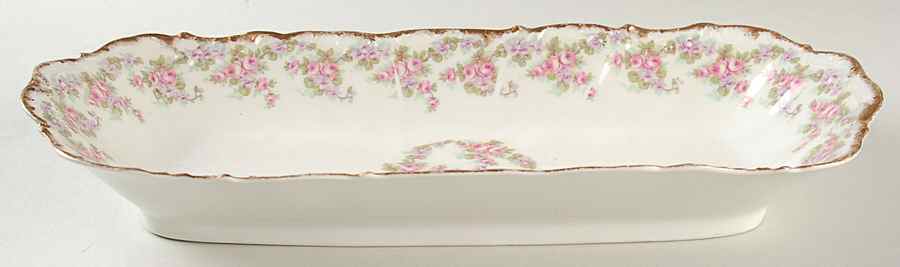 Bridal Wreath 12" Bread Tray by Bawo & Dotter-1