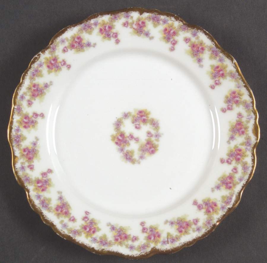 Bridal Wreath Bread & Butter Plate by Bawo & Dotter-1