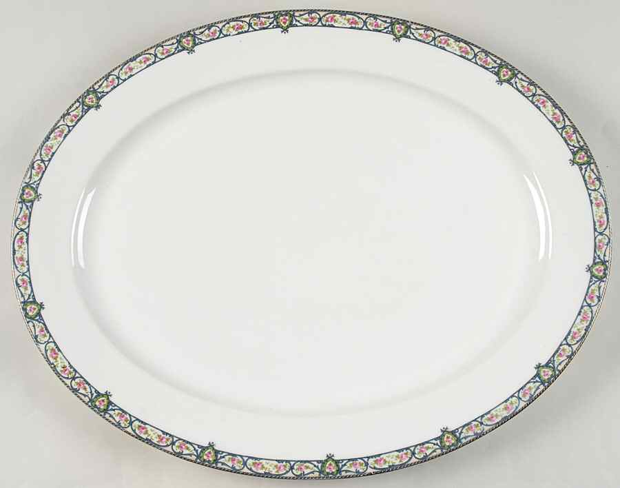 BWD10 14" Oval Serving Platter by Bawo & Dotter-1
