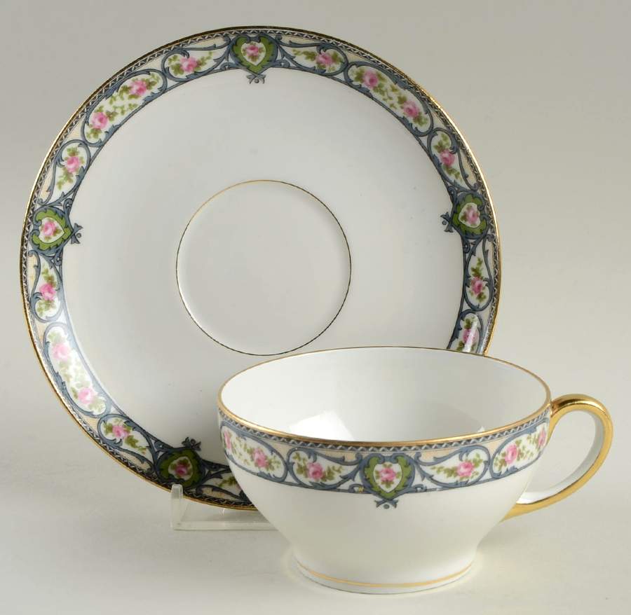 BWD10 Flat Cup & Saucer Set by Bawo & Dotter-1