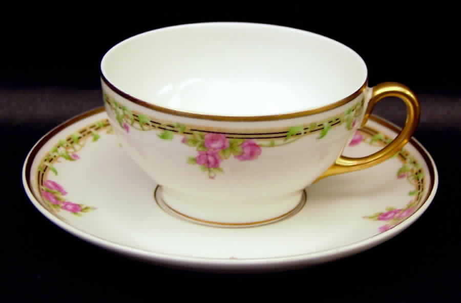BWD114 Flat Cup & Saucer Set by Bawo & Dotter-1