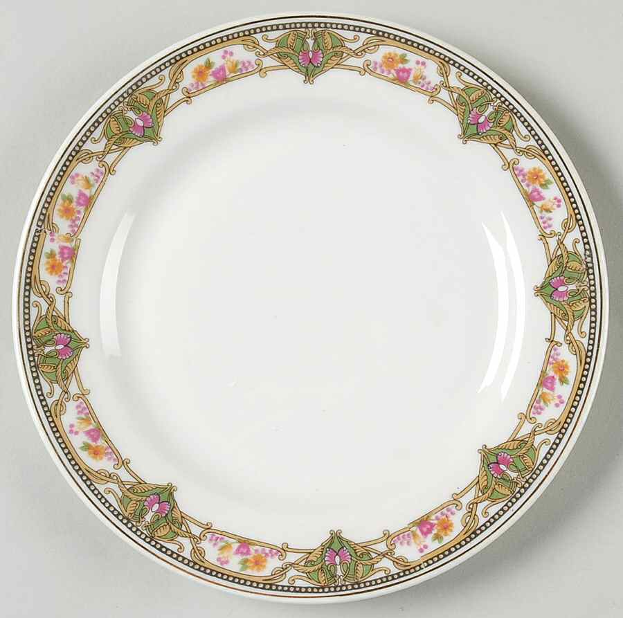 BWD12 (WHITE BACKGROUND) Bread & Butter Plate by Bawo & Dotter-1