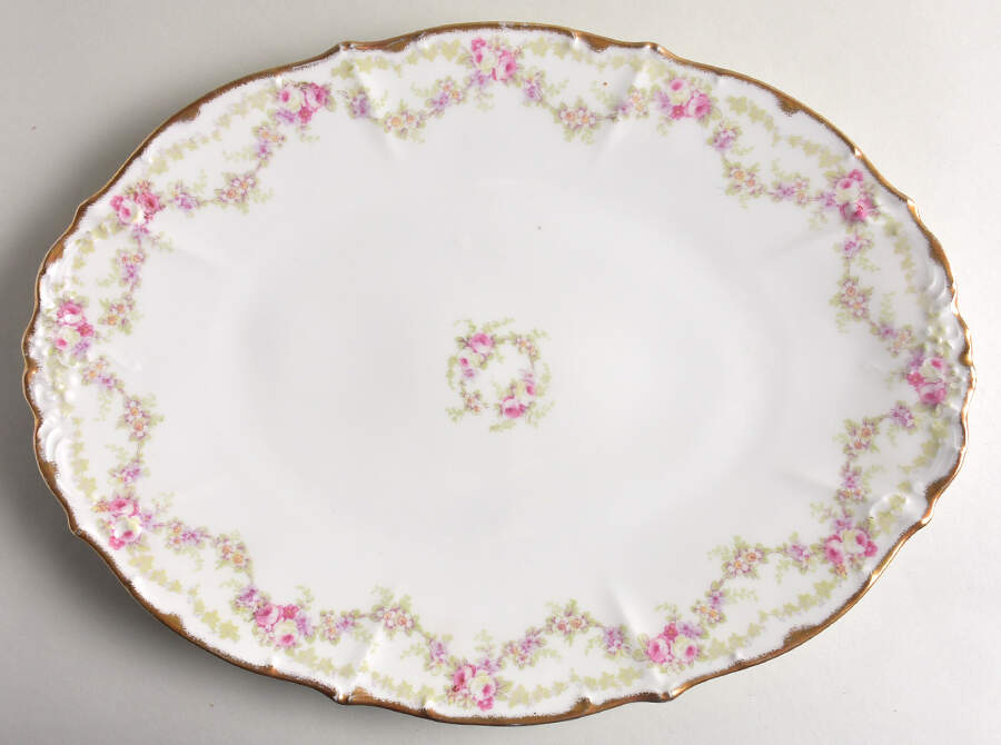 BWD126 16" Oval Serving Platter by Bawo & Dotter-1