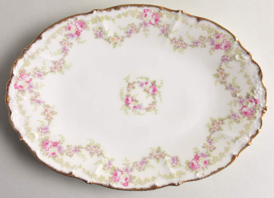BWD126 11" Oval Serving Platter by Bawo & Dotter-1