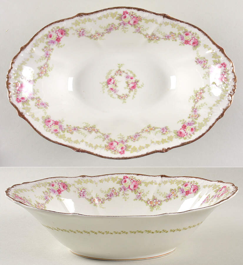 BWD126 10" Oval Vegetable Bowl by Bawo & Dotter-1