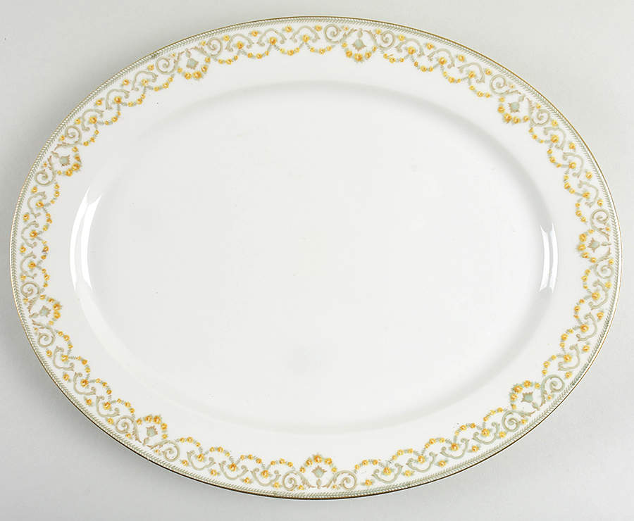 BWD13 15" Oval Serving Platter by Bawo & Dotter-1