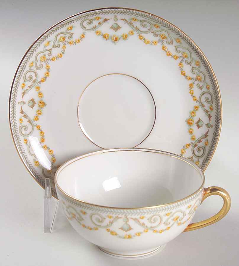 BWD13 Flat Cup & Saucer Set by Bawo & Dotter-1