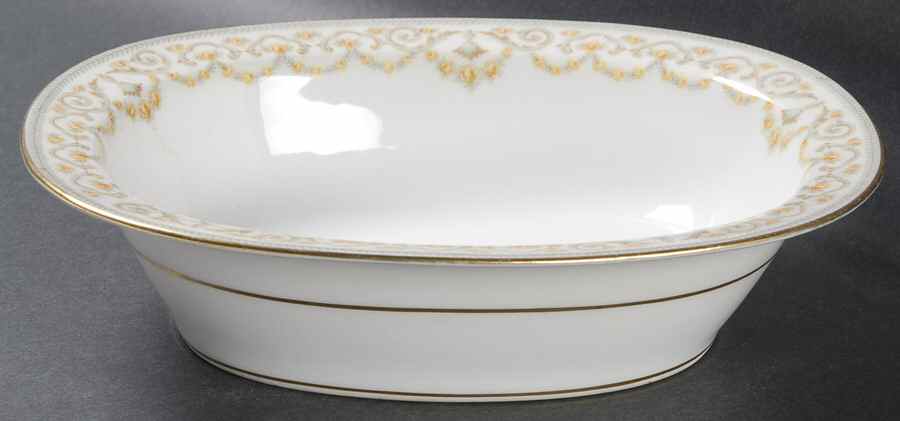 BWD13 9" Oval Vegetable Bowl by Bawo & Dotter-1