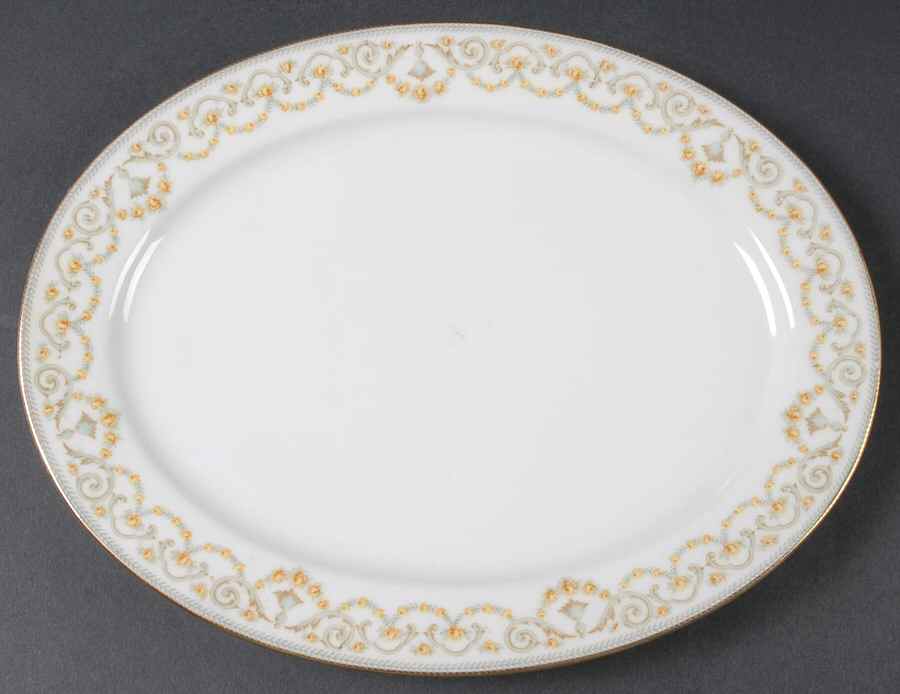 BWD13 11" Oval Serving Platter by Bawo & Dotter-1