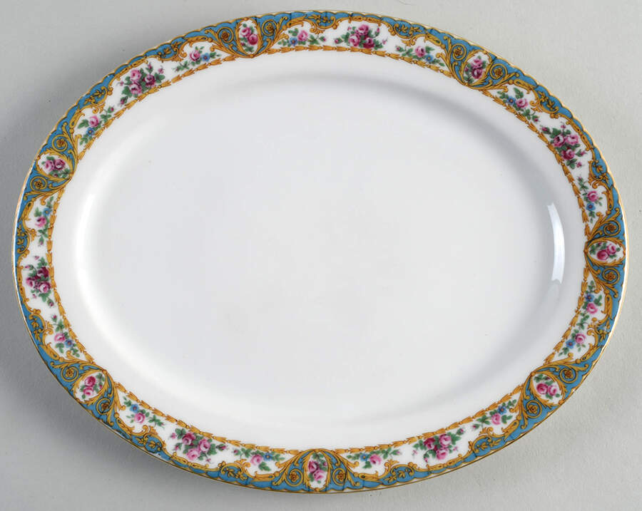 BWD17 11" Oval Serving Platter by Bawo & Dotter-1