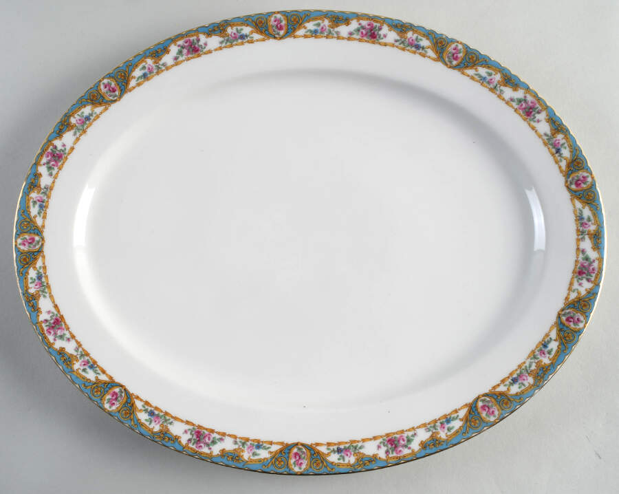 BWD17 15" Oval Serving Platter by Bawo & Dotter-1