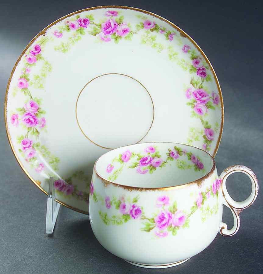 BWD552 Flat Cup & Saucer Set by Bawo & Dotter-1