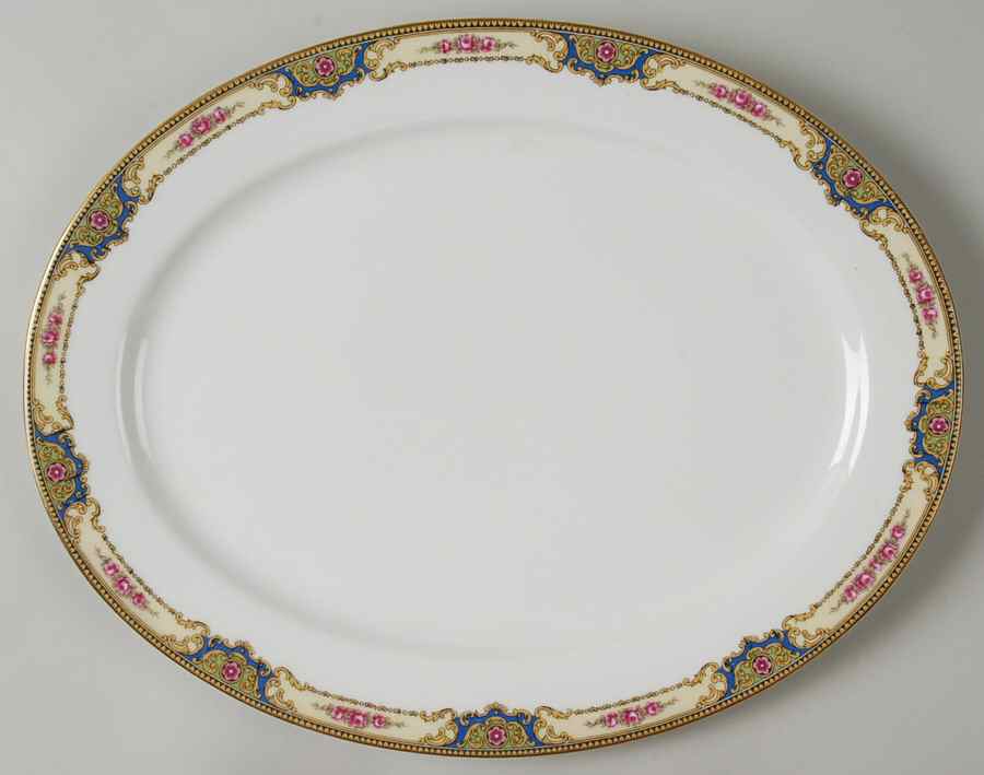 BWD23 14" Oval Serving Platter by Bawo & Dotter-1