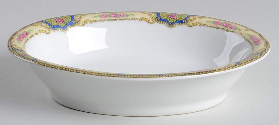 BWD23 8" Oval Vegetable Bowl by Bawo & Dotter-1