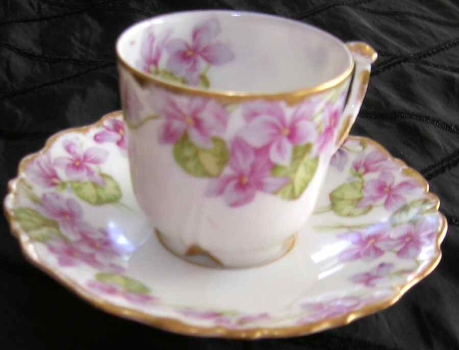 BWD24 Footed Demitasse Cup & Saucer Set by Bawo & Dotter-1