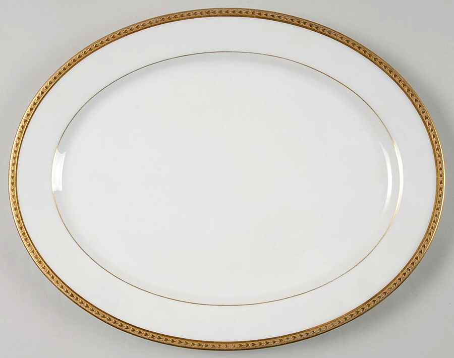 BWD25 11" Oval Serving Platter by Bawo & Dotter-1