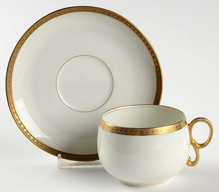 BWD25 Flat Cup & Saucer Set by Bawo & Dotter-1