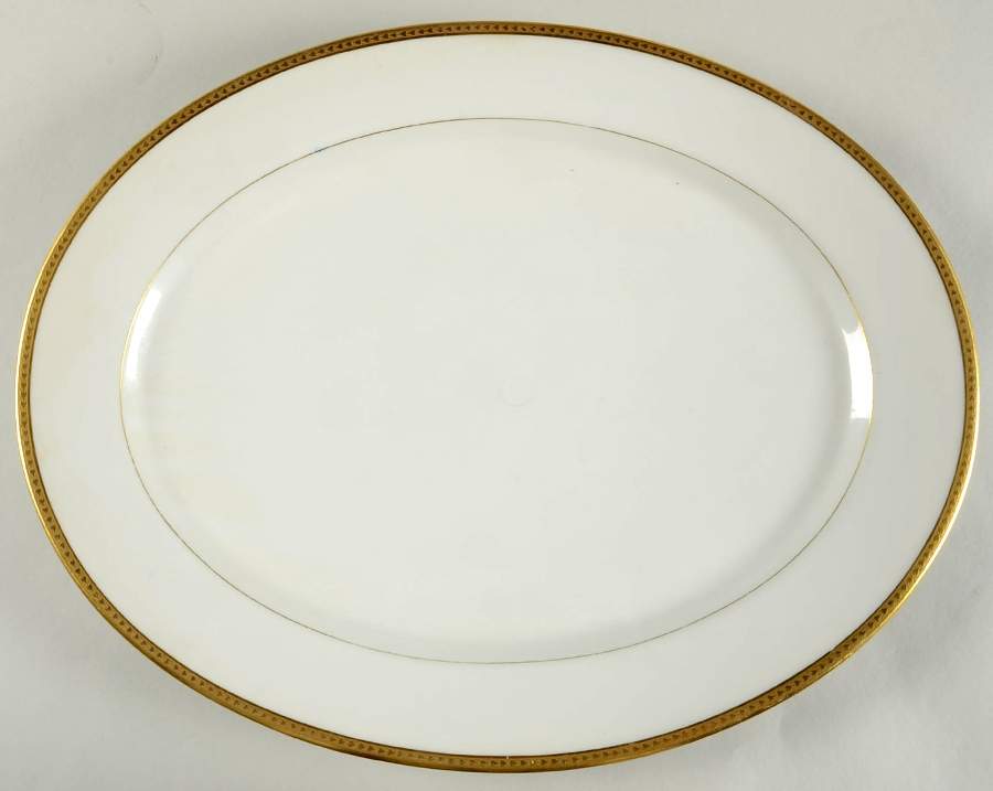 BWD25 17" Oval Serving Platter by Bawo & Dotter-1